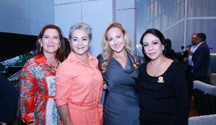  Ana Brugal, Isabel Olvera, Ivette Bonifaz e Ivette Larrea.