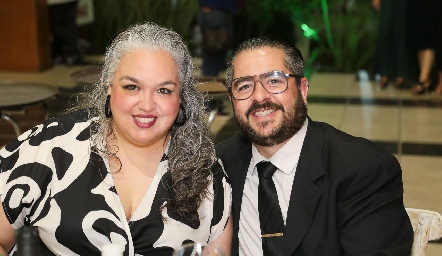  Nora Guerra y José Zarur.