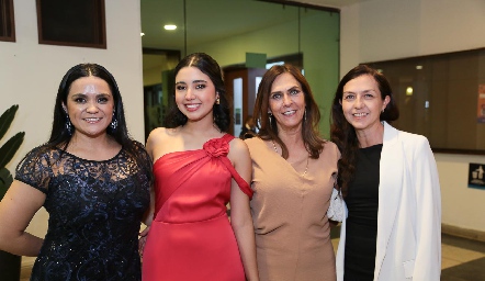  Adriana Carrillo, Regina Martínez, Tichis y Patricia Araiza.