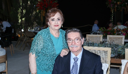  Elba Torres y Fernando Mojarro.