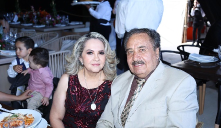   Maricarmen Mercado y Rubén Torres.