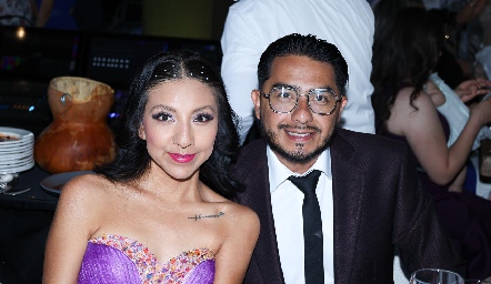  José Antonio Torres y Elvia Mota.