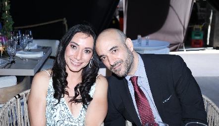  Mayra Sotomayor y Sandro Castellano.