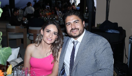  Erwin Uribe y Paulina García.