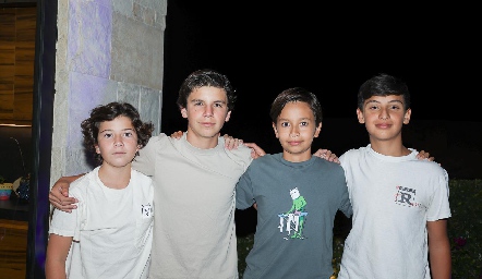  Francisco, Jacinto, Marcelo y Francisco.