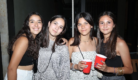  Arantza Algara, Begoña Apezteguía, Ana Paula Mercado y Constanza Heinze.