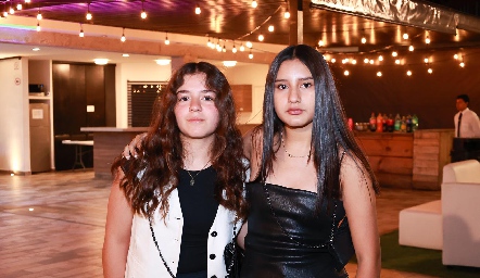  Valentina Pacheco e Isabella Castillo.