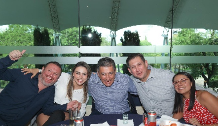  Luis Gerardo Quijano, Fabiola Salgado, Francisco Quijano, Ulises Quijano y Andrea Manríquez .