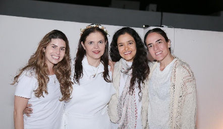  Isa Garza, Cecy Ponce, Sofía Cabrera y Nancy Puente.