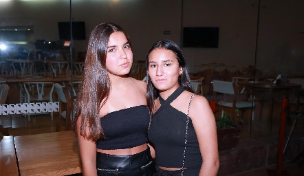  Romina Garduño y Jimena Montante.