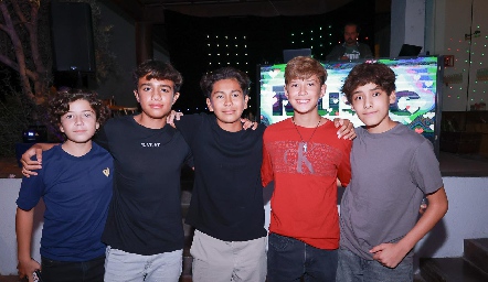  Francisco, Miguel, Santiago, Max Pedroza y David.