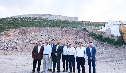  Francisco Eduardo Naif, Mauricio López, Eduardo Muñoz, Juan Antonio Leal, Jorge Burgos, Jesús Bernardo Retana, Noel López y Moisés González.