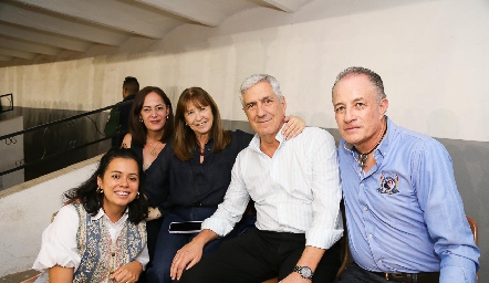  Sofía Millán, Graciela García, Rita Manchini, Marcelo Gómez y Fernando Loza.