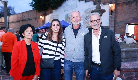  Alisa Grimaldo, Alicia Rivera, Edgar y Jaime Chalita.