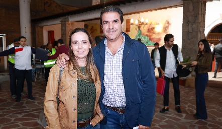   Marcela Alcalde y Manuel Díaz Infante.