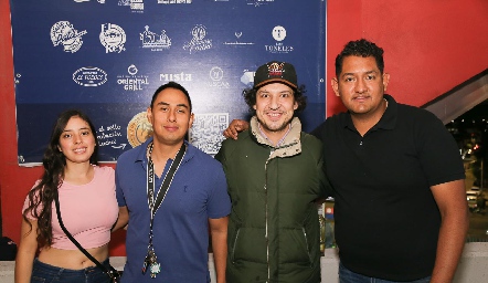  Ángeles Martínez, Abel Torres, José Torres y Antonio Cerino.