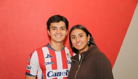  Mateo Ruelas y Camila Reyes.