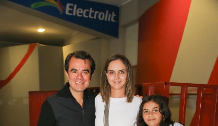  Víctor Huerta, Lorenzo Huerta, Ana Isabel Navarro y Ana José Huerta.