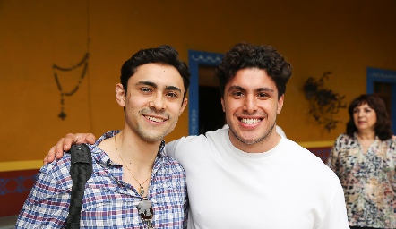  Rafael Alcalde y Jorge Mario González.