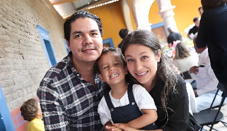  Fernando Delgado, Santiago Delgado y Ana Teresa Jaimes.