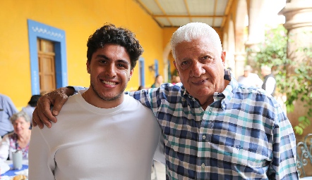  Jorge González y Jorge Alcalde.