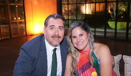  Abraham Zúñiga y Victoria Fraga.