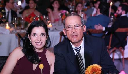  Martha Acebo y Rafael Escobedo.