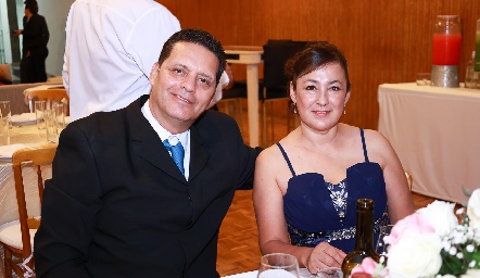  Ricardo Amaya Leiva y  Edith Grimaldo.