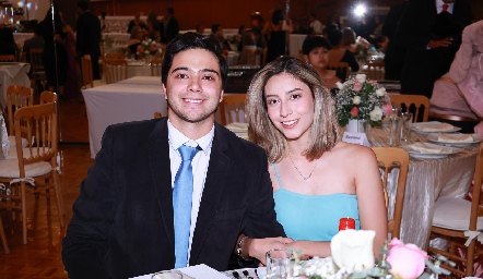  José Luis Mercado y Vanessa Regil.