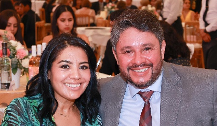  Ulises Pérez y Jessica Torres.