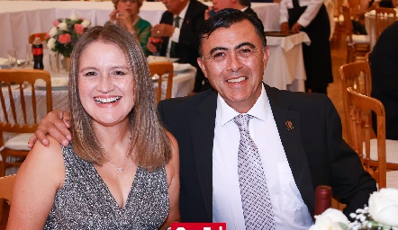  Daniel Leija y Georgina Ortiz.