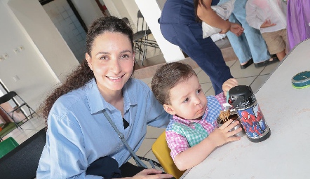  Mariana Padrón y Nicolás de la Maza.