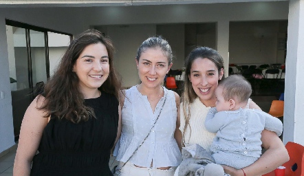  Yusa de la Rosa, Elizabeth Treviño, Marijó Ascanio y José Julián.