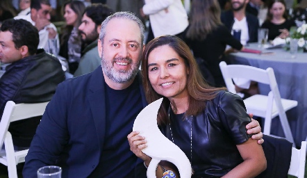 Daniel Carreras y Lorena Torres.