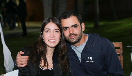  Karina Alcalde y Juan Pablo Abud.