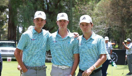  Manuel Cue, Juan Carlos Hernández y Nicolas Cue.