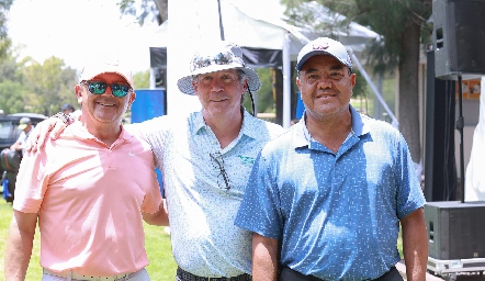  Octavio Aguillón, Oscar Mendizábal y Alejandro Aguillón.