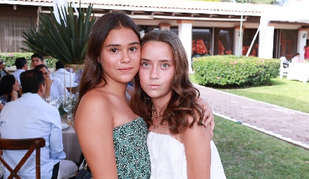  Rafaella Ortiz y Paula Torres.