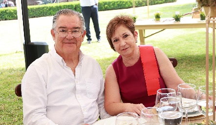  Mario Noriega y Silvia Aranda.