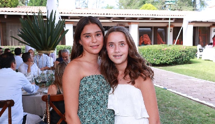  Rafaella Ortiz y Paula Torres.