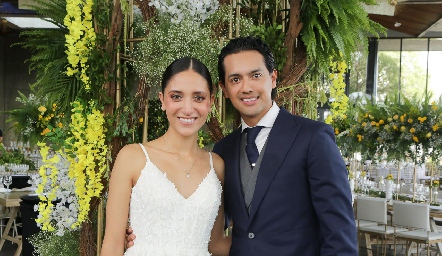  María José Gocher y Aldo González ya son esposos.