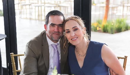  Mauricio Allende y Giselle Báez.