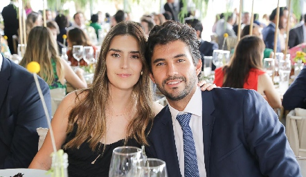  Isa Pérez y José Luis Leiva.