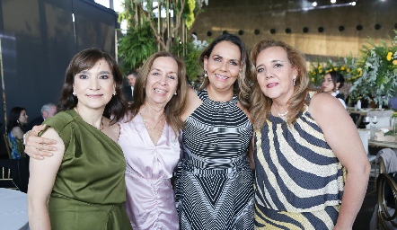  Pina Cadena, Maru Velázquez, Toyita Villalobos e Isabel Castillo.