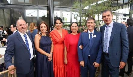  Eduardo González, Odile Sánchez, Marily Espinosa, Eda Gocher, Gilberto Alonso y Javier Tobías.