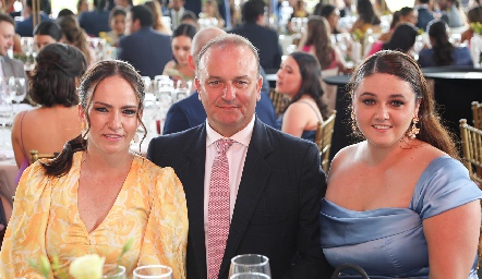  Alejandra Alonso, Alejandro Gocher y Ana Paula Gocher.