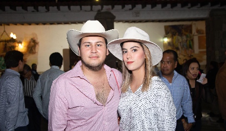  Jesús García y Fernanda Cardona.