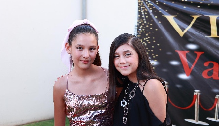  Alexia Zapata y Ana Paula Trujillo.