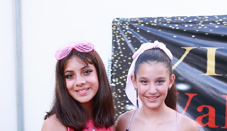  Sofía Romero y Alexia Zapata.