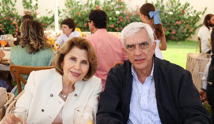  Celina Siller y Pablo Delgado.